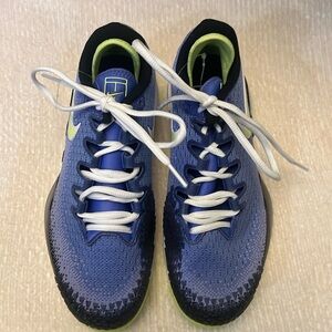 Nike, women, Air Zoom Vapor, size 6. Light blue/Yellow. New. Never worn.